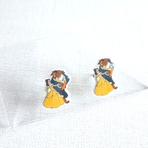 Disney Pixar Epoxy Studs - Beauty and the Beast